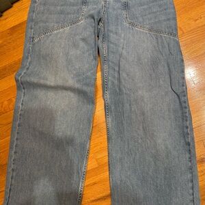 ba&sh Relaxed Light Blue Jeans MIMA